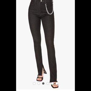 Slit Hem Stretch Jean-29” Inseam